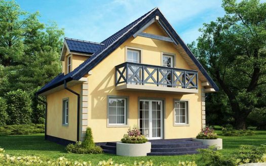 Проект дома 9 на 6 из газоблоков