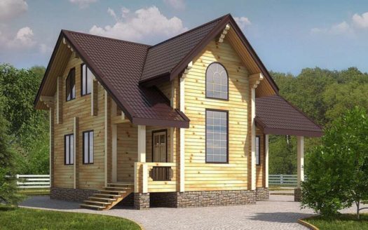 Проект из профилированного бруса Сурск