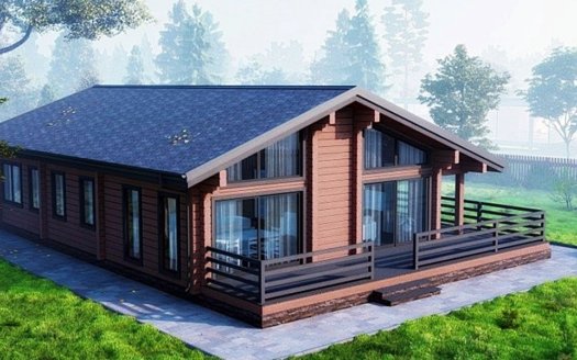 Типовой проект дома из профилированного бруса Купянск
