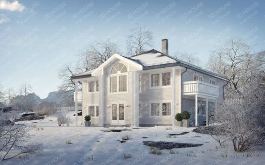 Проект дома на крутом склоне Байкальск